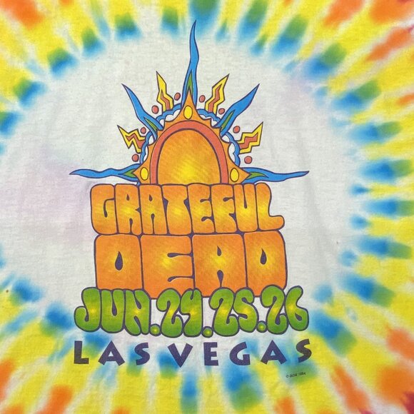 Vintage Grateful Dead T-Shirt 1994 XL Las Vegas Single Stitch Not Fade Away - Picture 6 of 7